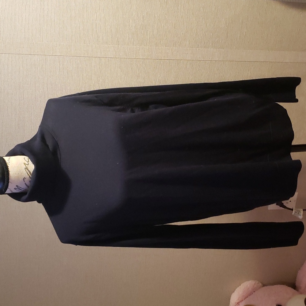 Brooks Brothers Long sleeve turtleneck.  Navy Blue..size L